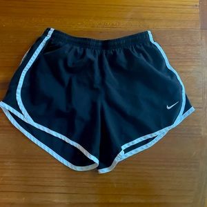 Girls: Original Black Nike Shorts